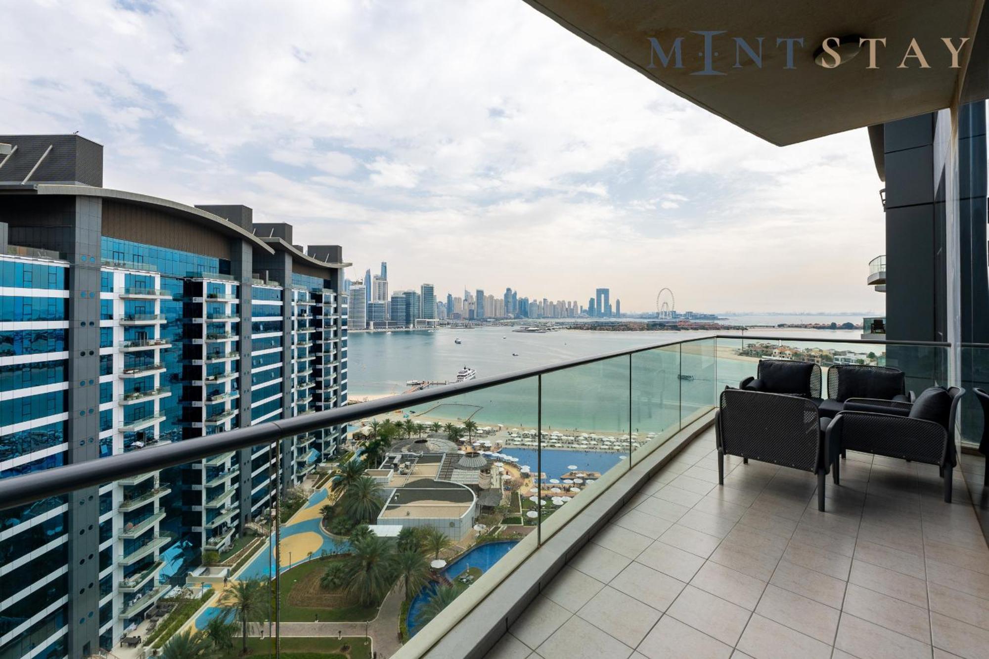 Oceana Residences, The Palm Jumeirah - Mint Апартаменти Дубай